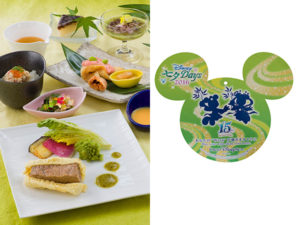 レストラン櫻のスペシャルセットとウィッシングカード　(c)Disney
