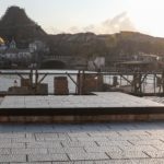 ミッキー広場　可動式ステージ